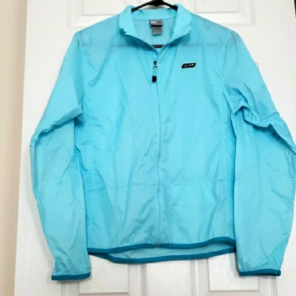 NWOT Champion Blue Windbreaker Medium